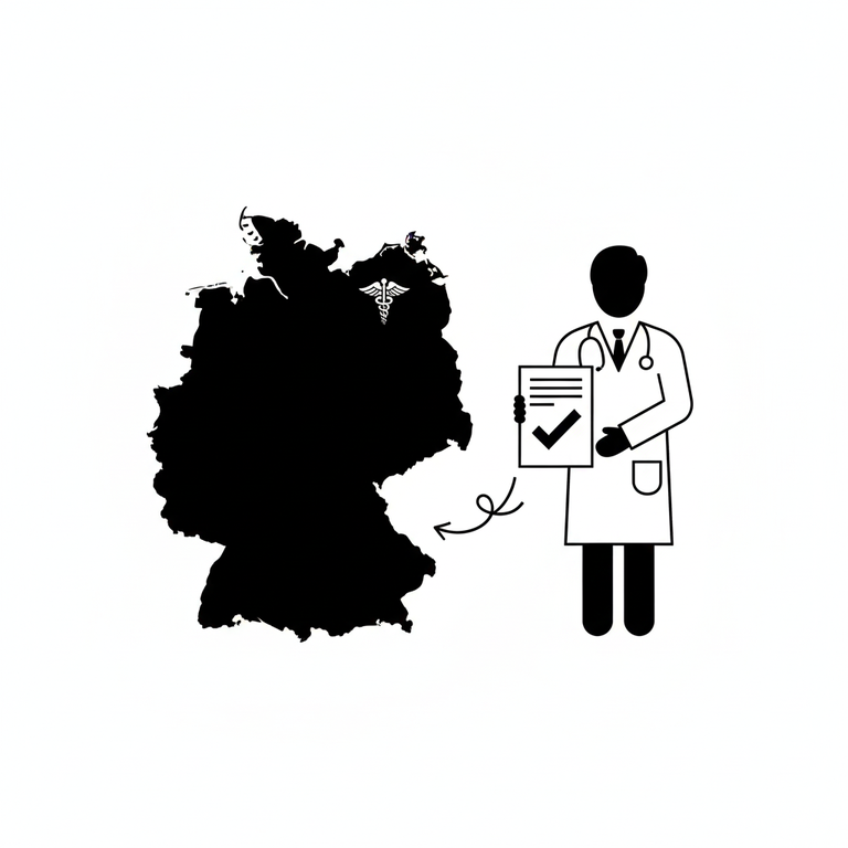 چگونه در آلمان اجازه کار پزشکی بگیریم؟ - Cover Image