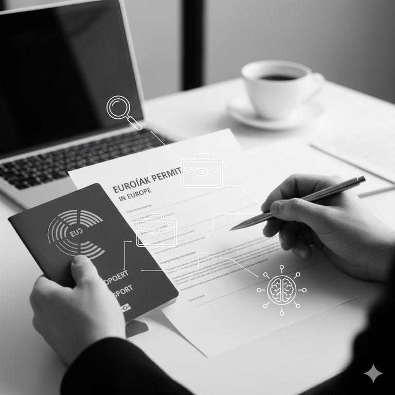 چطور می‌توان در اروپا اجازه کار گرفت؟ - Cover Image